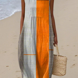 May - robe fluide et confortable pour femme, longueur midi