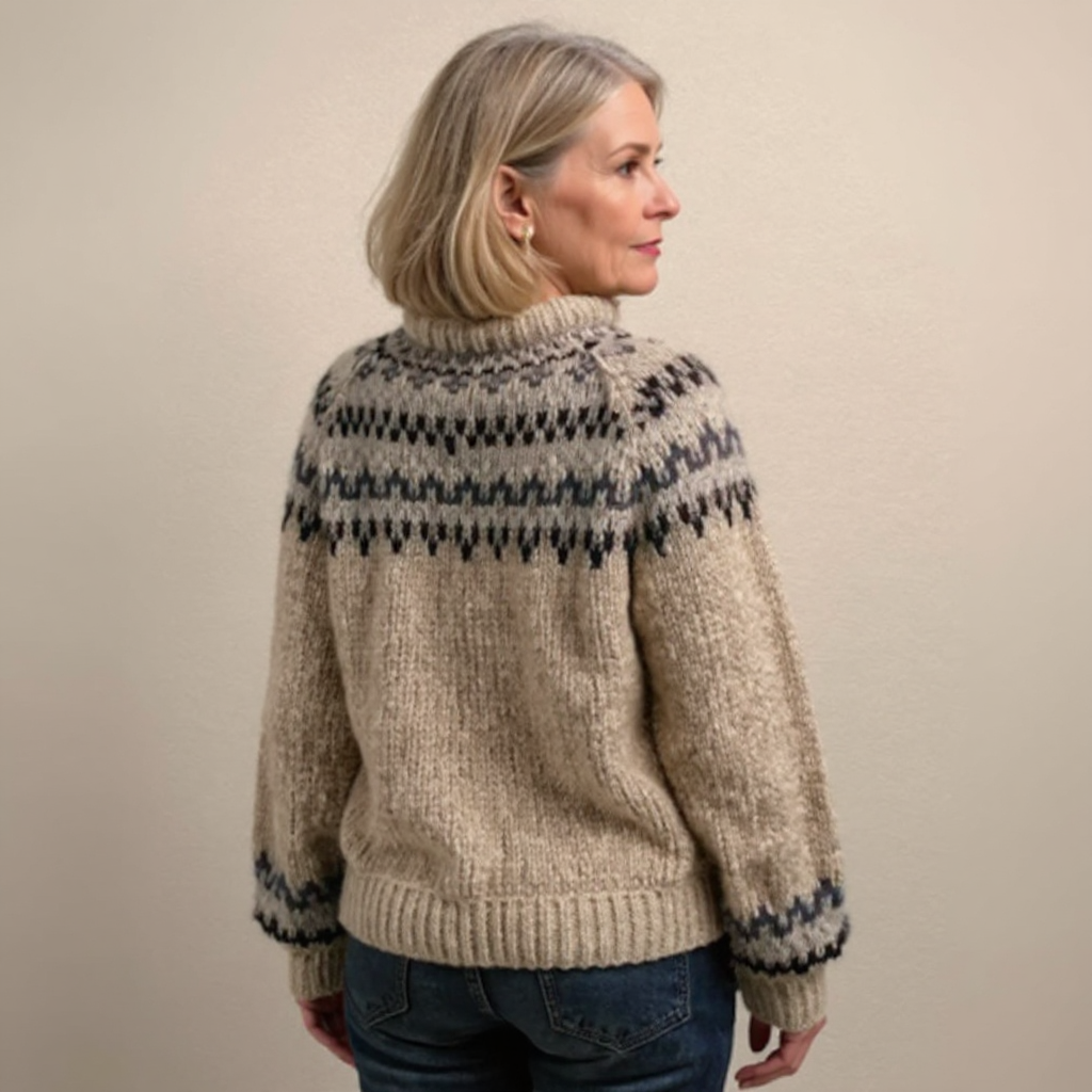 Karen | Pull en tricot vintage