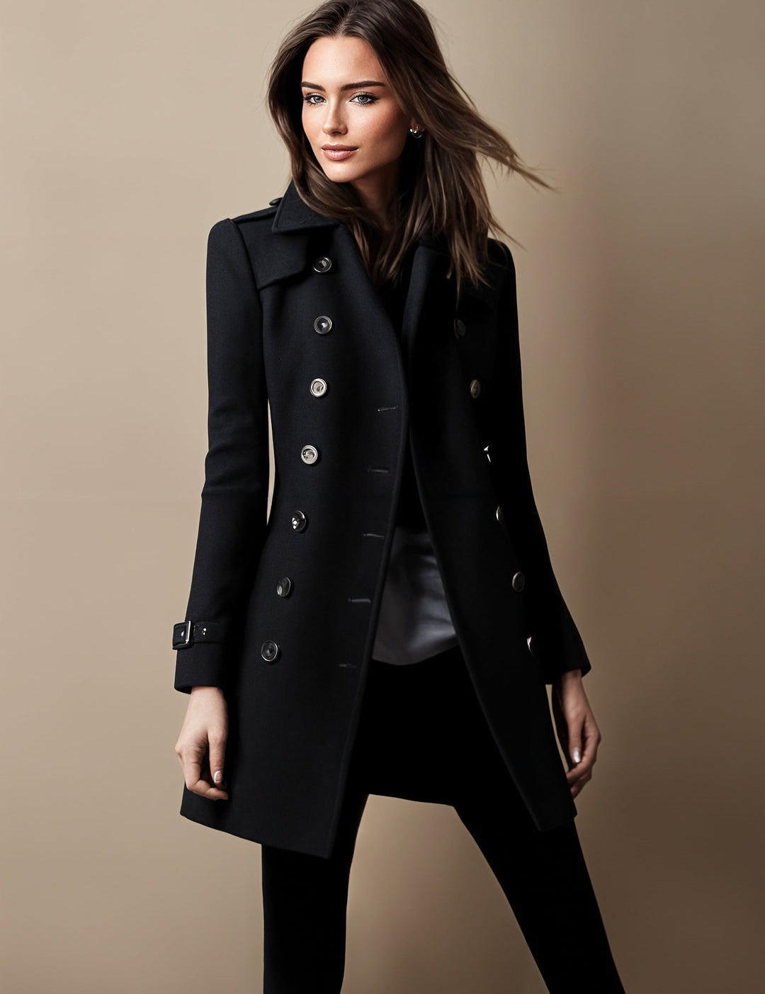 Divine Manteau Femme – Manteau Élégant & Chic avec Coupe Moderne pour Toutes Occasions