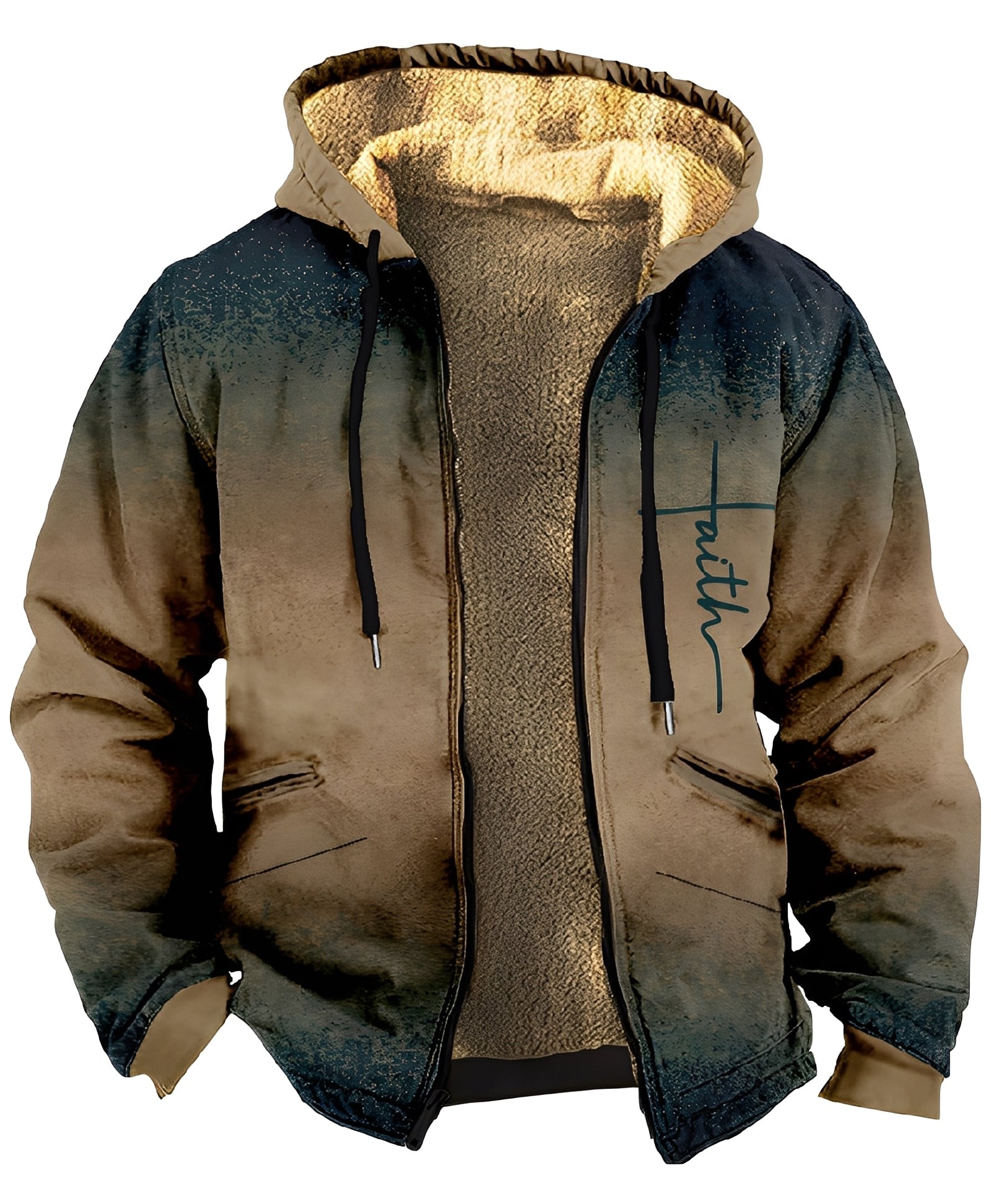 Mervin Veste Homme – Sweat à Capuche Bloc de Couleurs en Tissu Doux & Respirant