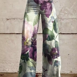Alessia - Pantalons Boho Rétro Chic