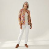 Aveline | Cardigan en maille vintage pour femme - vue de face
