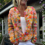 Aveline | Cardigan en maille vintage pour femme - AMORA MODE