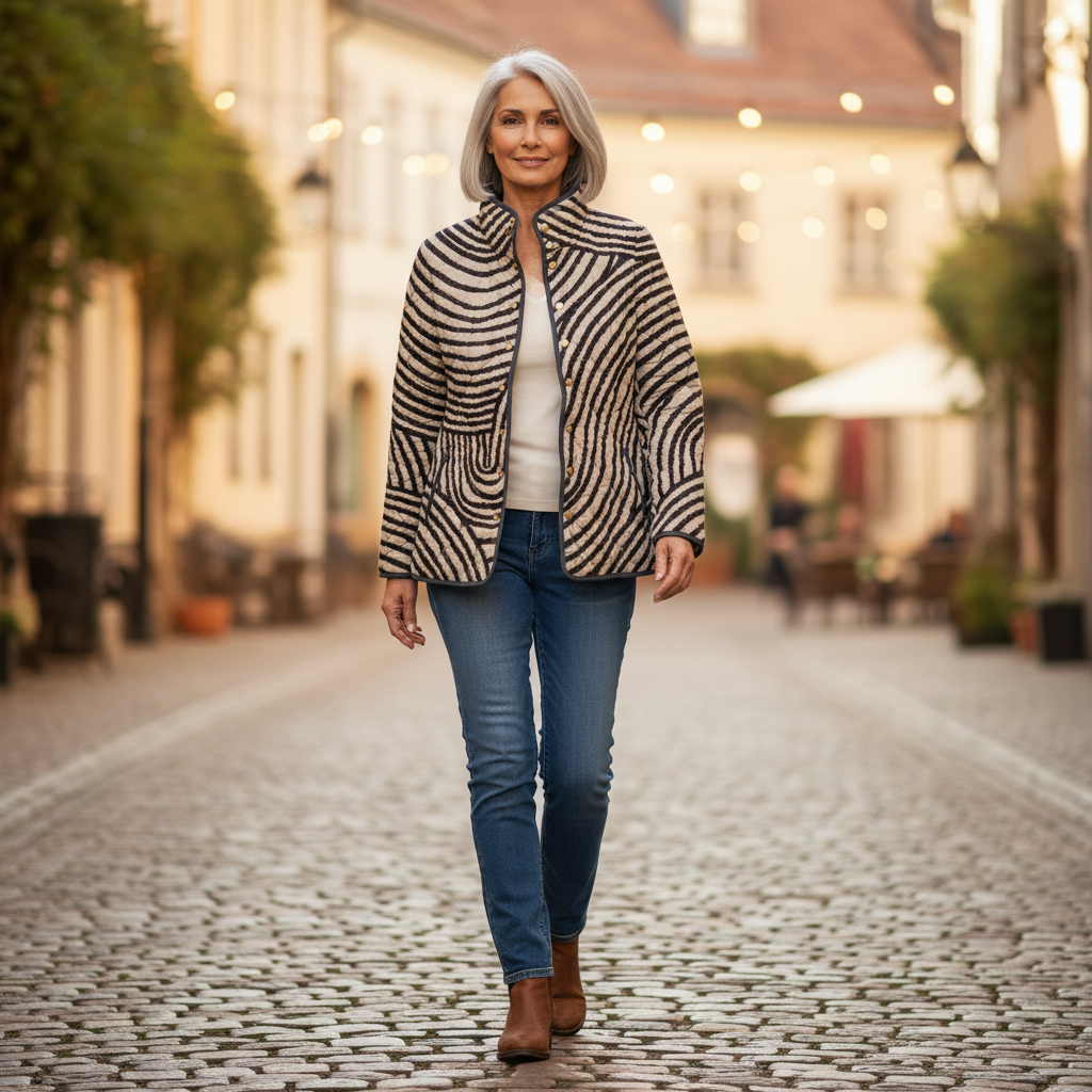 Denise – Veste matelassée - en extérieur