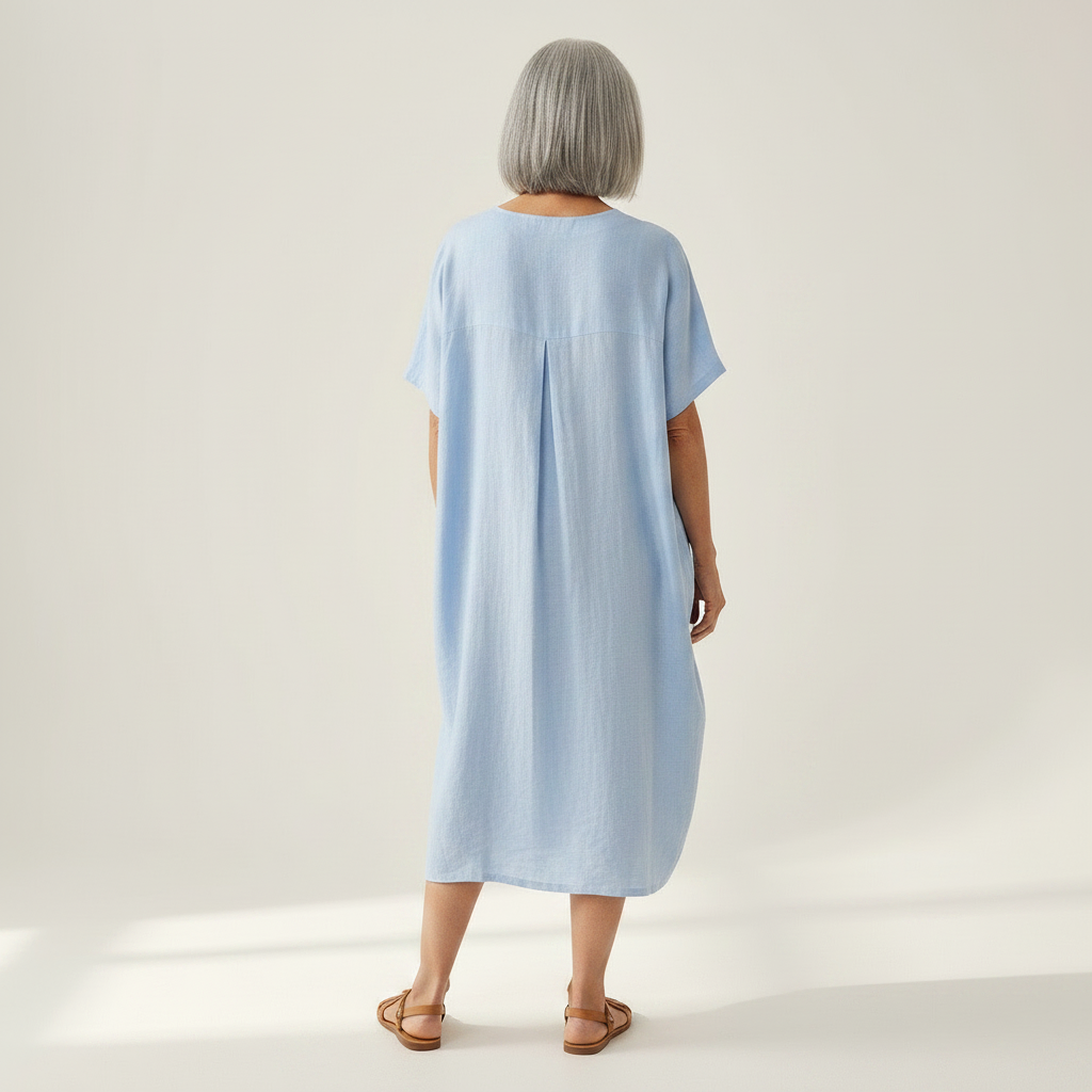Charlotte - robe longue d’été pour femme, silhouette légère et aérée