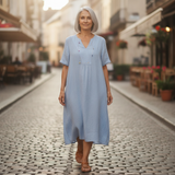 Charlotte - robe longue d’été pour femme, tenue confortable au quotidien