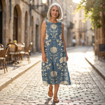 Capucine - robe fluide et confortable pour femme, tenue confortable au quotidien