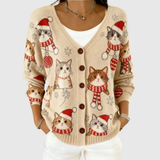 Charlotte | Cardigan en tricot à boutons confortable