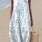 Joy - robe fluide et confortable pour femme, longueur midi