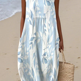 Joy - robe fluide et confortable pour femme, longueur midi