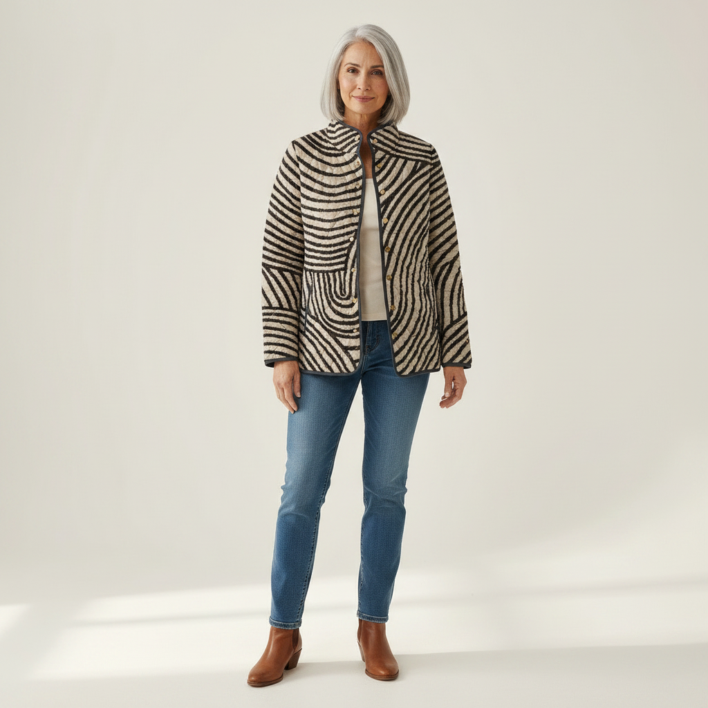 Denise – Veste matelassée - vue de face