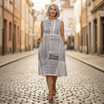 Christiane - robe fluide et confortable pour femme, tenue confortable au quotidien