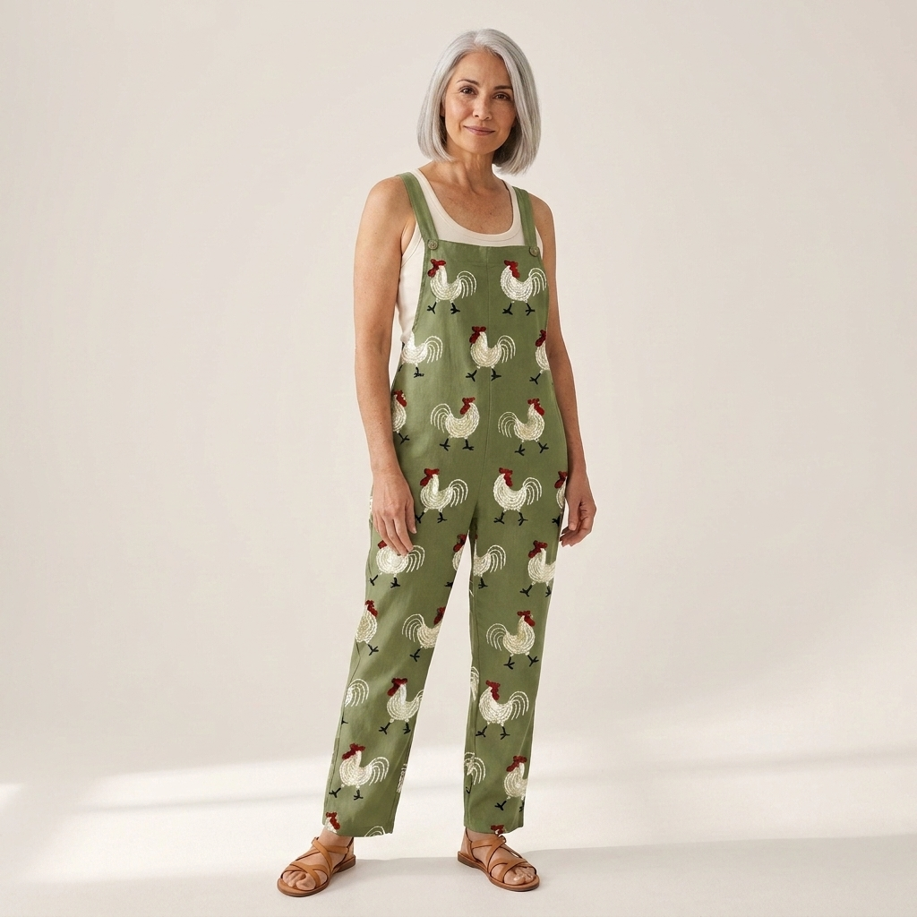 Rosalie - salopette imprimée pour femme, du S au 5XL