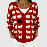Elisabeth | Cardigan en tricot boutonné confortable