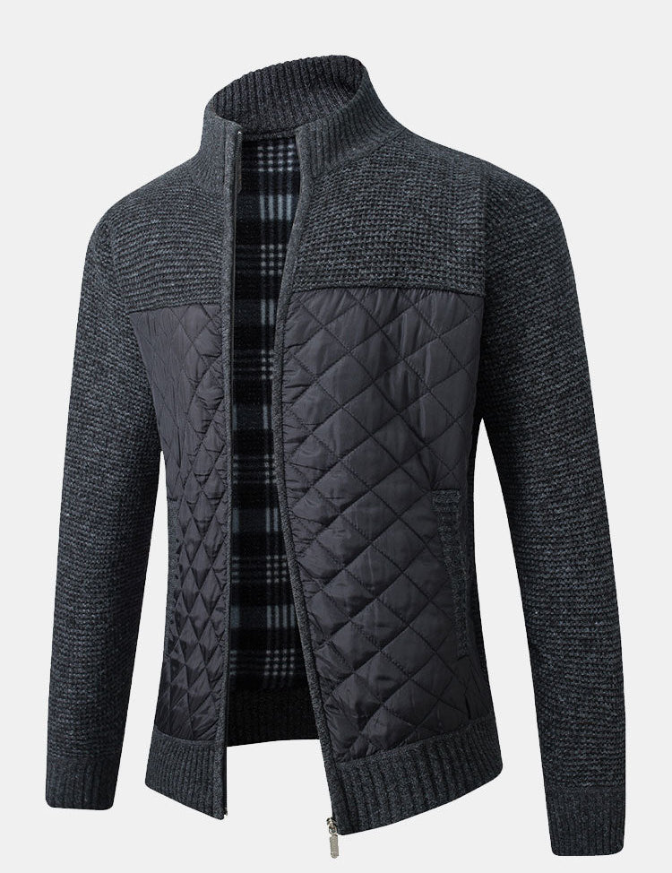 Asaro Veste Homme Classique – Motif Carreaux, Coupe Slim & Col Structuré