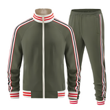 Peyton Ensemble de Sport Femme – Set Léger Rayé avec Veste & Pantalon Respirants