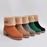 Joella Bottes d’Hiver en Daim pour Femme