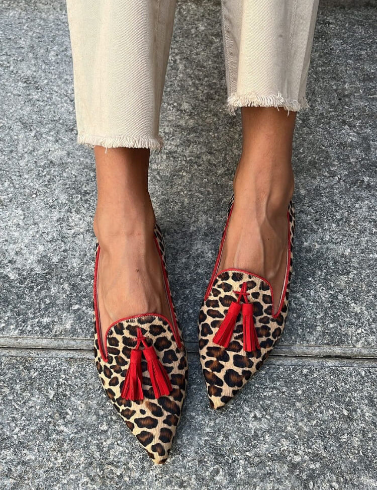Nela™ | Mocassins Léopard
