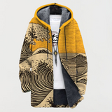 Mathilda – Manteau à motif ondulé