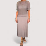 Claudia™ | Robe d'été avec haut en tricot