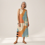 Iris - robe fluide et confortable pour femme, coupe ample et décontractée