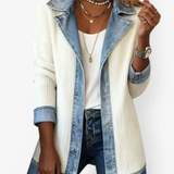 Gwenaëlle - Veste structurée bicolore