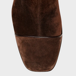 Aline - Bottines en daim à talon