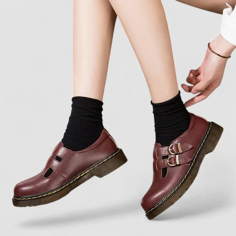 Cecilia : chaussures orthopédiques Mary Jane, vue détaillée