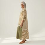 Chantal - robe d’été imprimée pour femme, silhouette légère et aérée