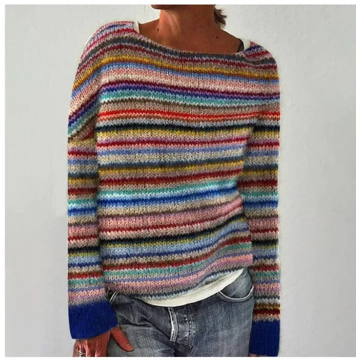 Christina | Pull en tricot vintage