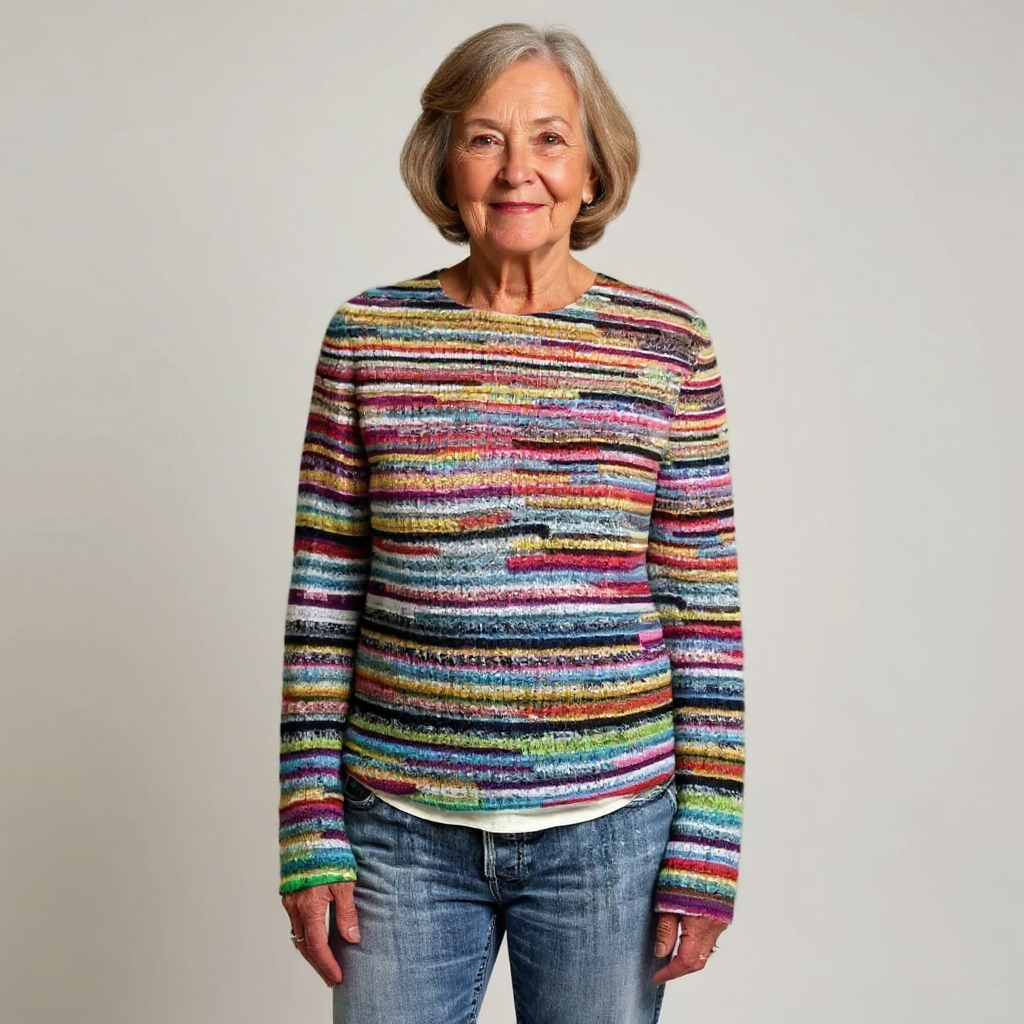 Christina | Pull en tricot vintage