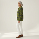 Clémentine | Gilet en tricot confortable avec boutons - vue de profil
