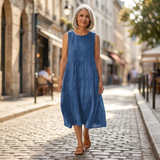 Angélique - robe fluide et confortable pour femme, tenue confortable au quotidien