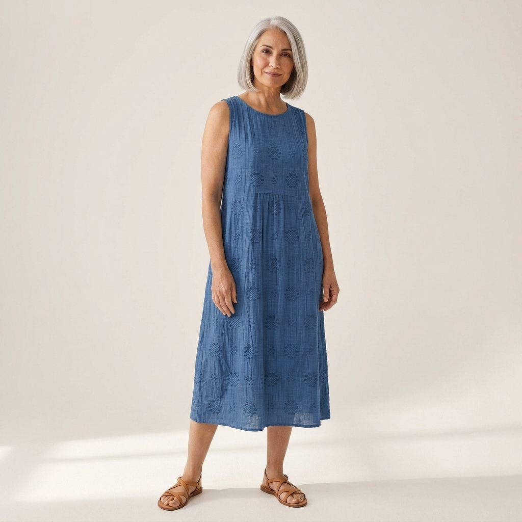 Angélique - robe fluide et confortable pour femme, coupe ample et décontractée