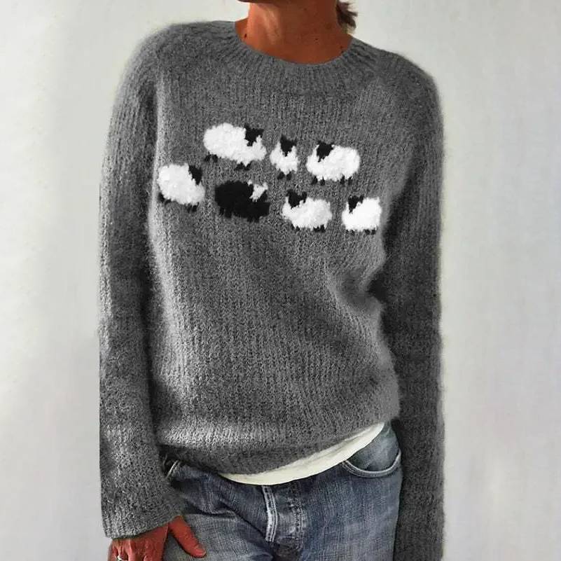 Amanda | Pull en laine vintage