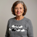 Amanda | Pull en laine vintage