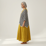 Colette - robe d’été imprimée pour femme, portée en tenue d’été