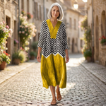 Colette - robe d’été imprimée pour femme, tenue confortable au quotidien