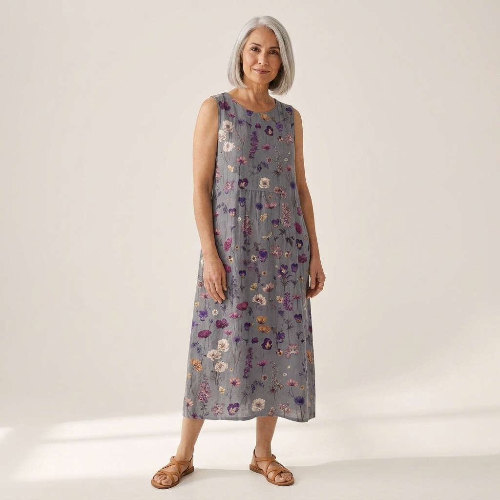 Sera - robe fluide et confortable pour femme, tenue confortable au quotidien