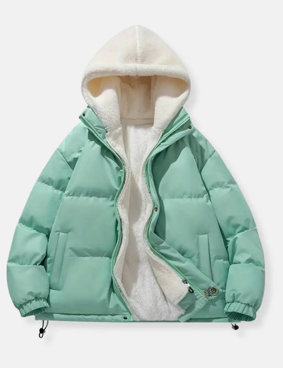 Aris Manteau d’Hiver Homme – Veste Matelassée Chaude avec Col Haut & Coupe Moderne