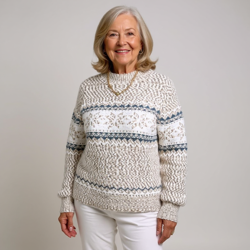 Caroline | Pull en laine vintage