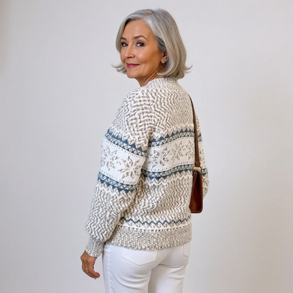Caroline | Pull en laine vintage