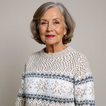 Caroline | Pull en laine vintage