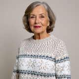 Caroline | Pull en laine vintage