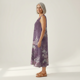 Huguette - robe fluide et confortable pour femme, portée en tenue d’été