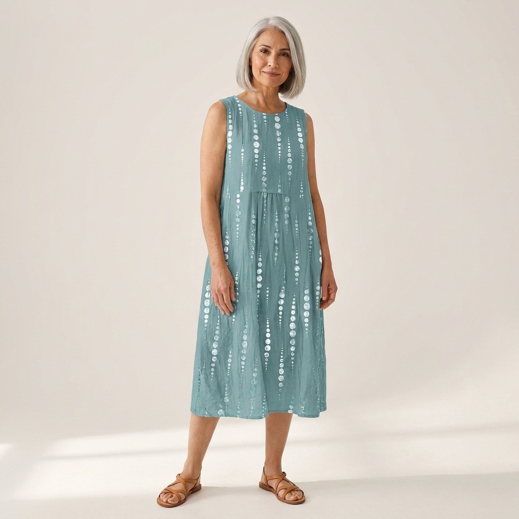 Constance - robe fluide et confortable pour femme, coupe ample et décontractée