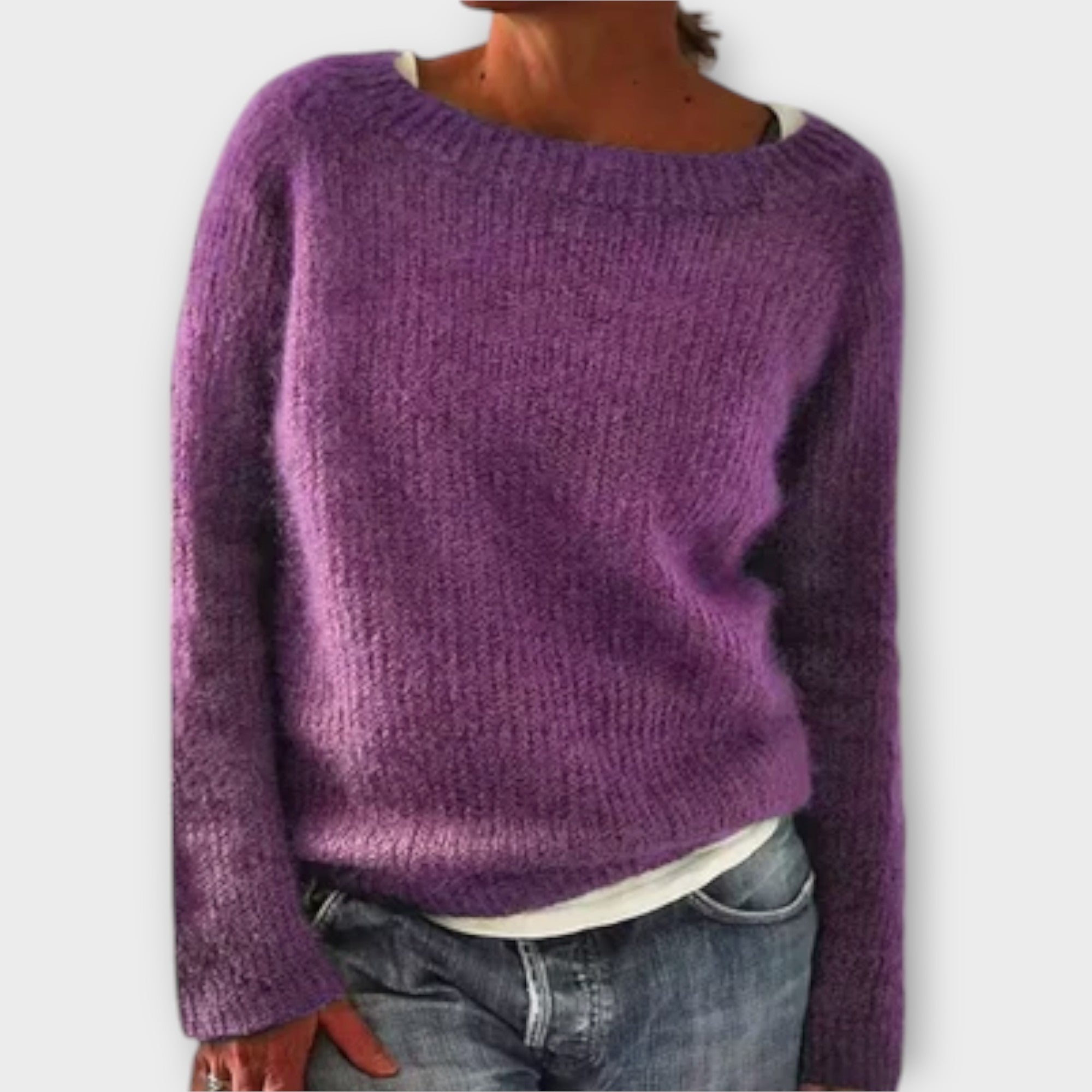 Fiona | Pull en tricot vintage