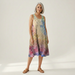 Corinne - robe fluide et confortable pour femme, coupe ample et décontractée