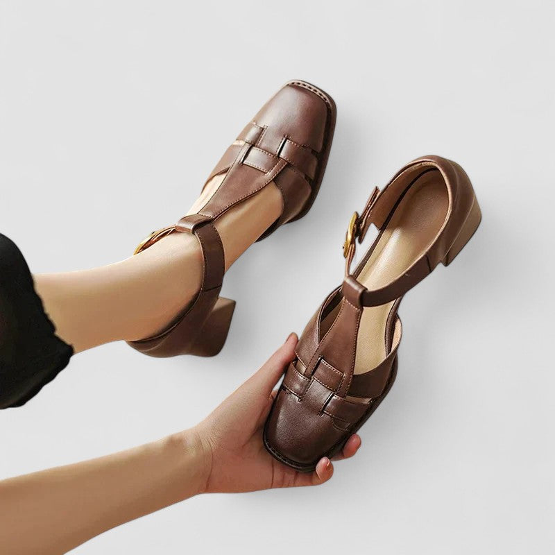 Scarlett – Talons blocs T-Strap orthopédiques - vue 6