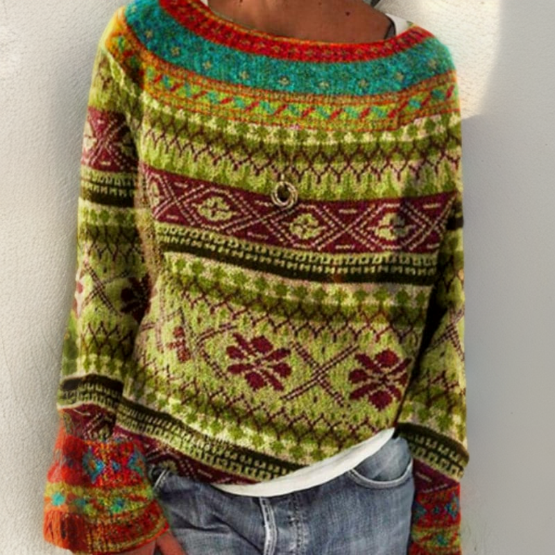 Caitlin | Pull en laine vintage